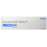 C Furo 250 mg Tablet 10's, Pack of 10 TabletS