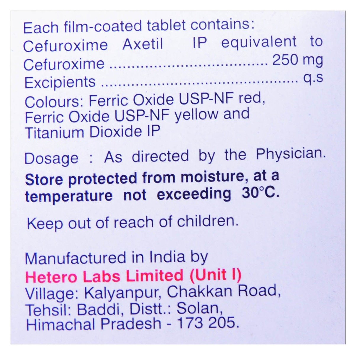 C Furo 250 mg Tablet 10's, Pack of 10 TabletS C Furo 250 mg Tablet 10's, Pack of 10 TabletS
