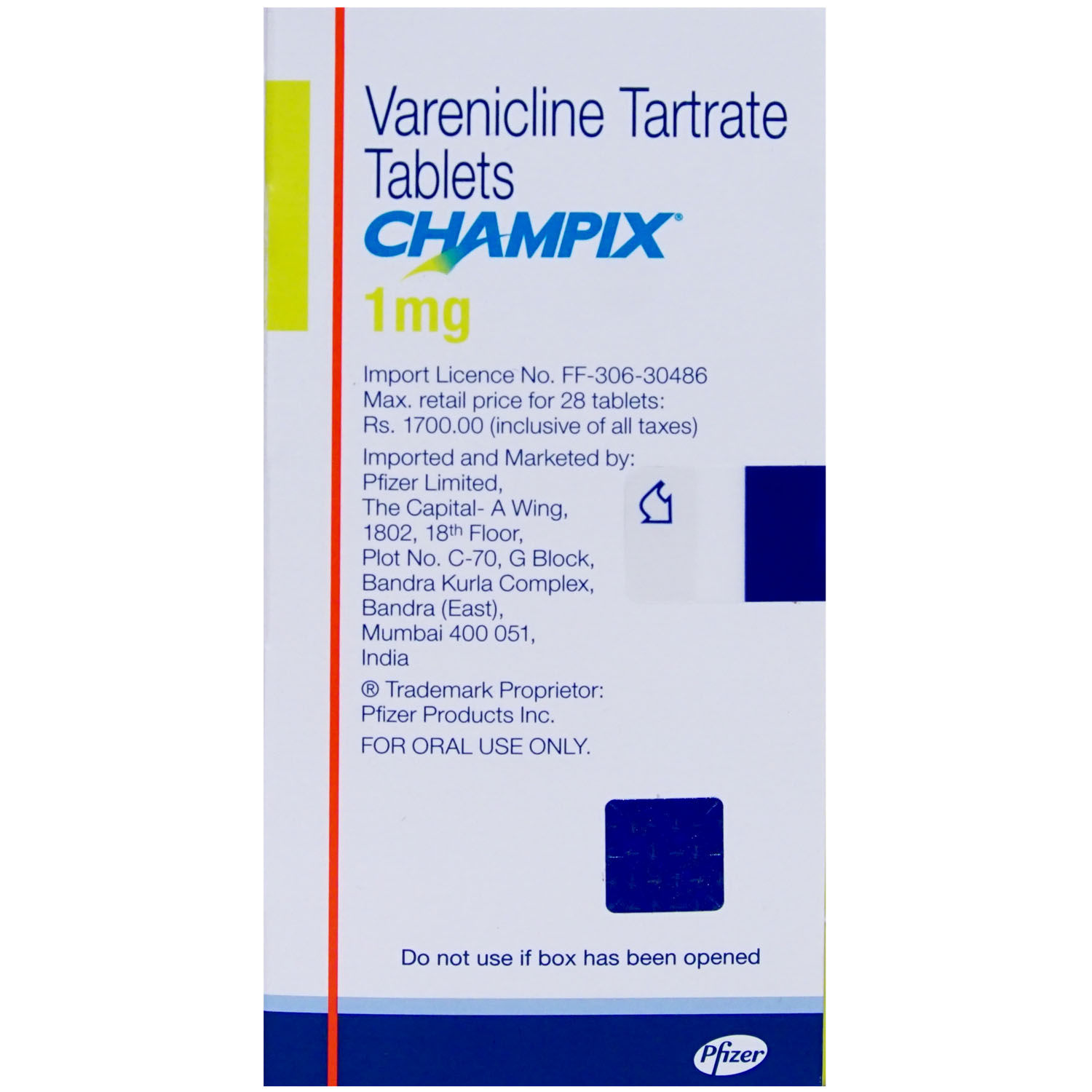 Champix 1 Tablet Uses, Side Effects, Price Apollo Pharmacy