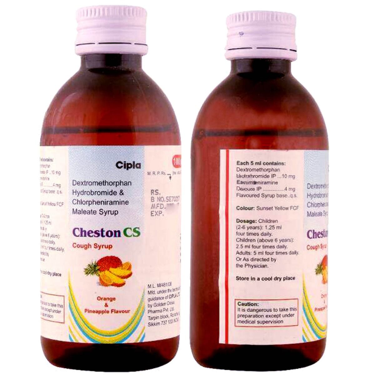 Buy Cheston CS Syrup 100 ml Online