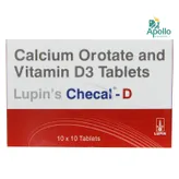 Checal-D Tablet 10's, Pack of 10 TABLETS