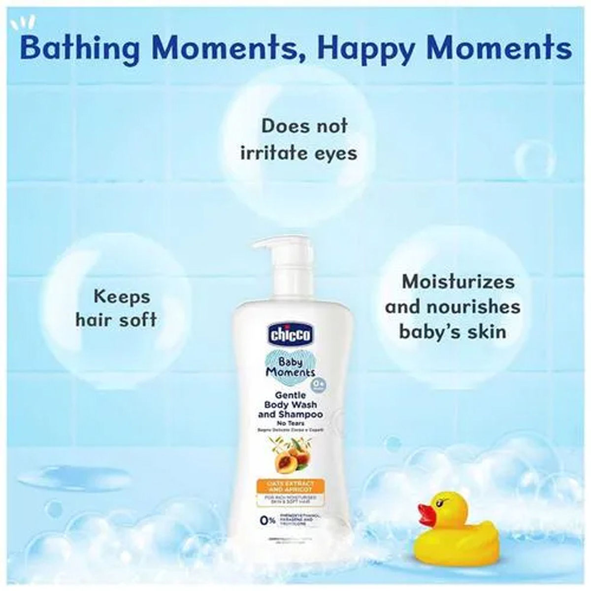 Chicco Baby Moments Gentle Body Wash and Shampoo, 200 ml Price, Uses
