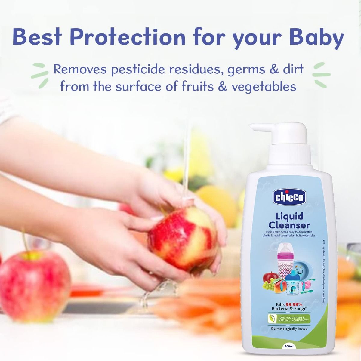 Chicco Liquid Cleanser, 500 ml Price, Uses, Side Effects, Composition