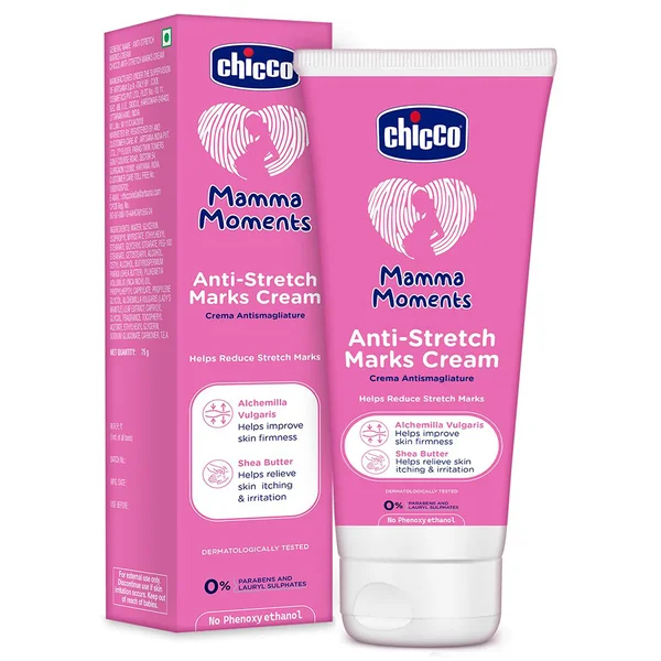 Chicco Mamma Moments Anti-Stretch Marks Cream, 75 gm