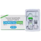 Choriotec 5000IU Injection 1's, Pack of 1 INJECTION