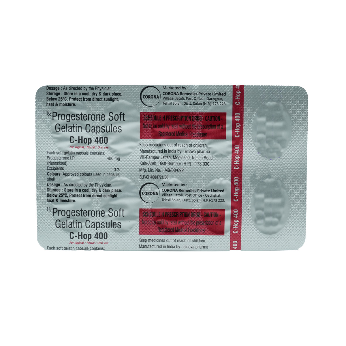 C Hop-400mg Softgel Capsule 10's, Pack of 10 CapsuleS C Hop-400mg Softgel Capsule 10's, Pack of 10 CapsuleS