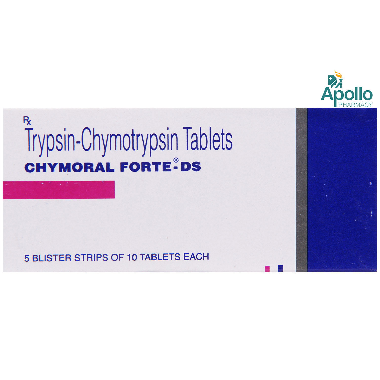 Buy Chymoral Forte DS Tablet 10's Online