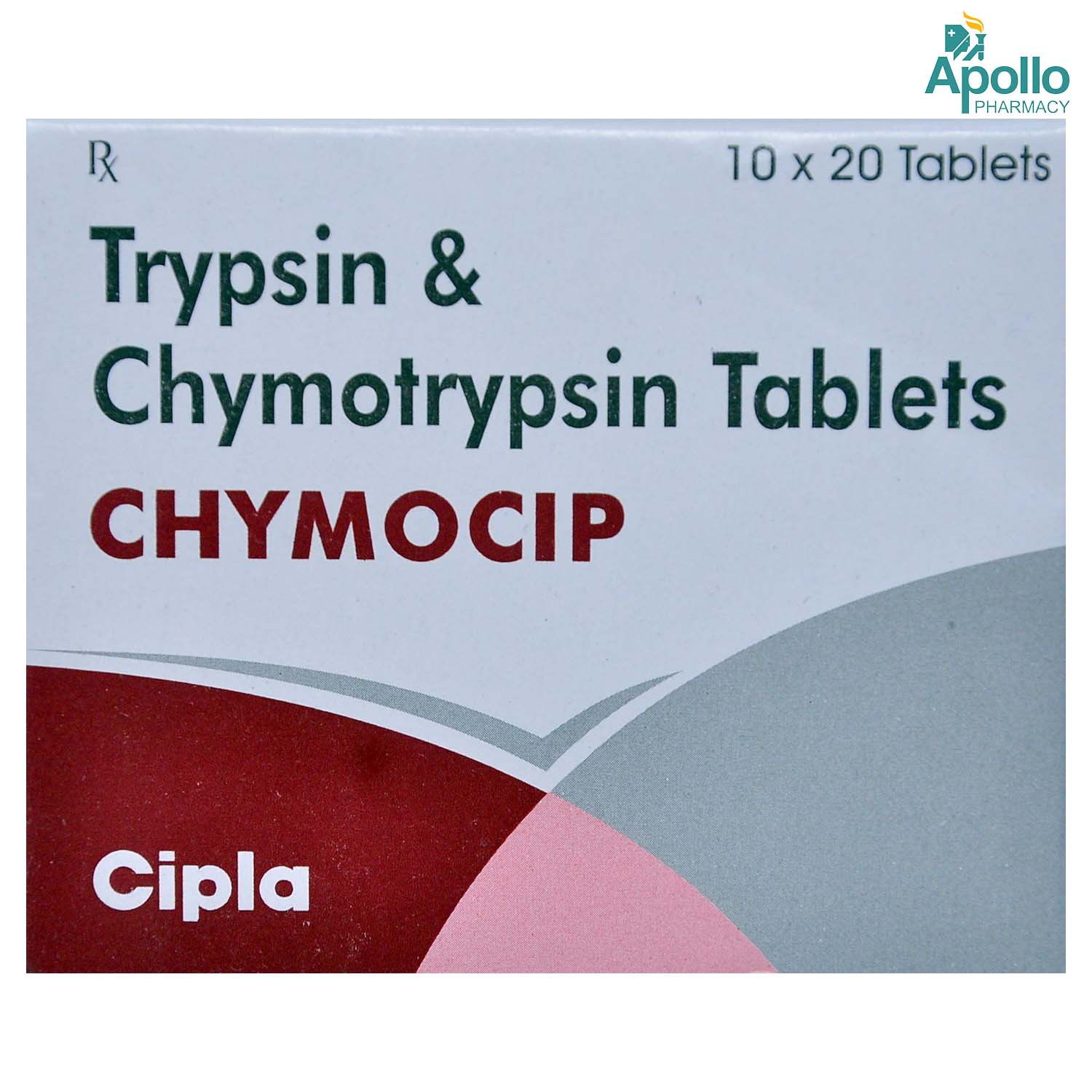 Buy Chymocip Tablet 20's Online