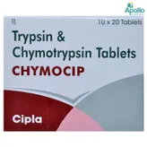 Chymocip Tablet 20's, Pack of 20 TabletS