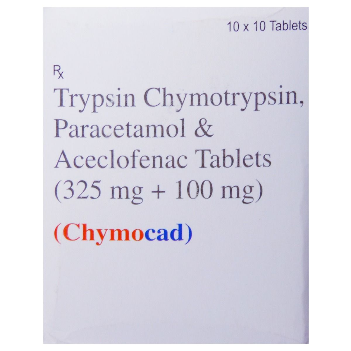 Chymocad Tablet 10's Chymocad Tablet 10's