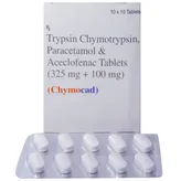 Chymocad Tablet 10's, Pack of 10 TabletS