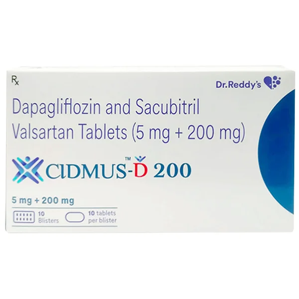 Cidmus-D 200 Tablet 10's, Pack of 10