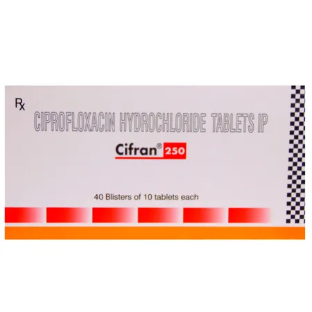 Cifran 250 mg Tablet 10's