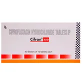 Cifran 250 mg Tablet 10's, Pack of 10 TabletS