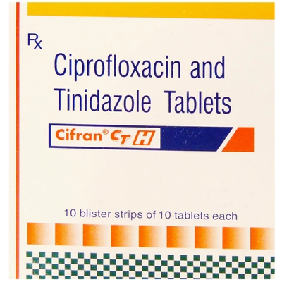 Cifran CT H Tablet 10's, Pack of 10 TABLETS