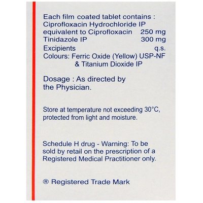 Cifran CT H Tablet 10's, Pack of 10 TABLETS