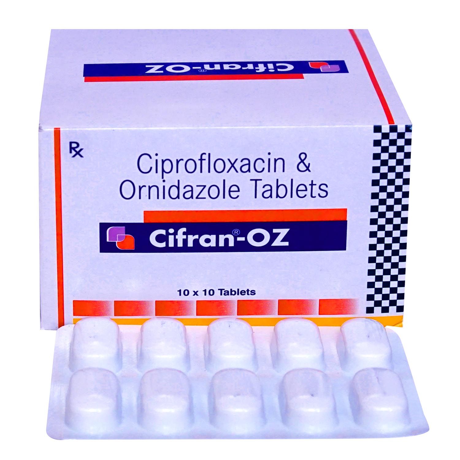 Buy Cifran-OZ Tablet 10's Online