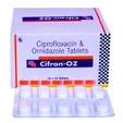 Cifran-OZ Tablet 10's
