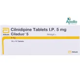 Ciladuo 5 Tablet 10's, Pack of 10 TABLETS