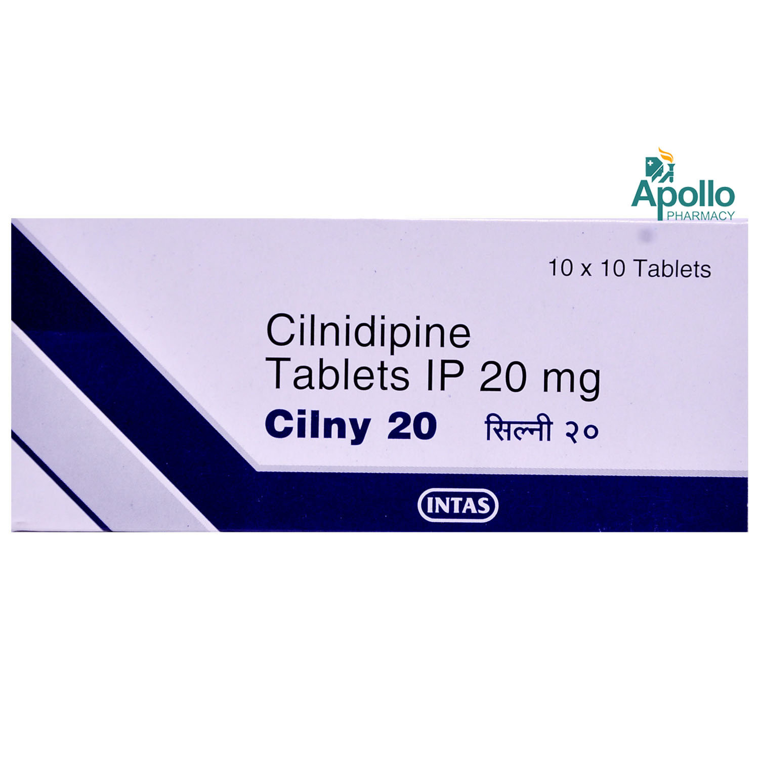 Cilny 20 Tablet 10's, Pack of 10 TABLETS Cilny 20 Tablet 10's, Pack of 10 TABLETS