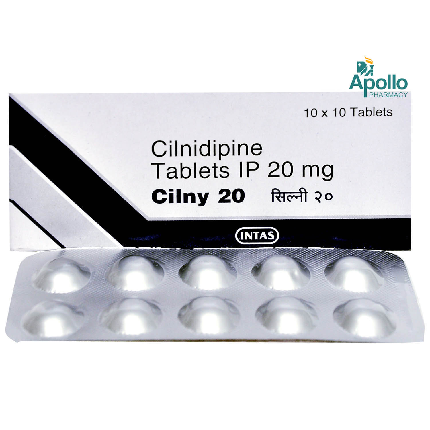 Cilny 20 Tablet 10's, Pack of 10 TABLETS Cilny 20 Tablet 10's, Pack of 10 TABLETS