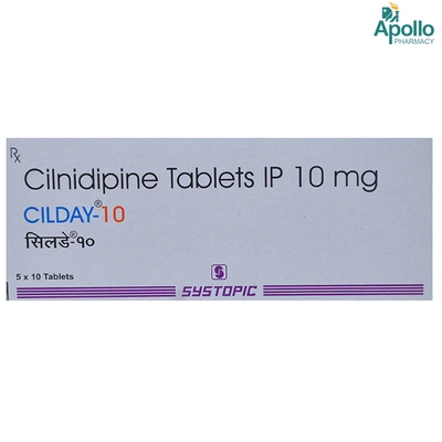 Cilday-10 Tablet 10's, Pack of 10 TABLETS