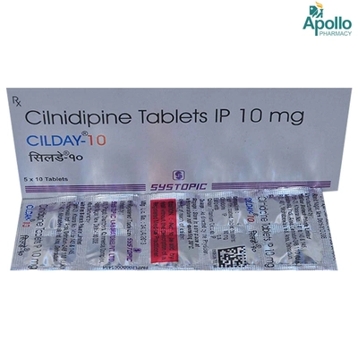 Cilday-10 Tablet 10's, Pack of 10 TABLETS