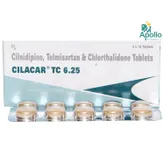 Cilacar TC 6.25 Tablet 10's, Pack of 10 TABLETS