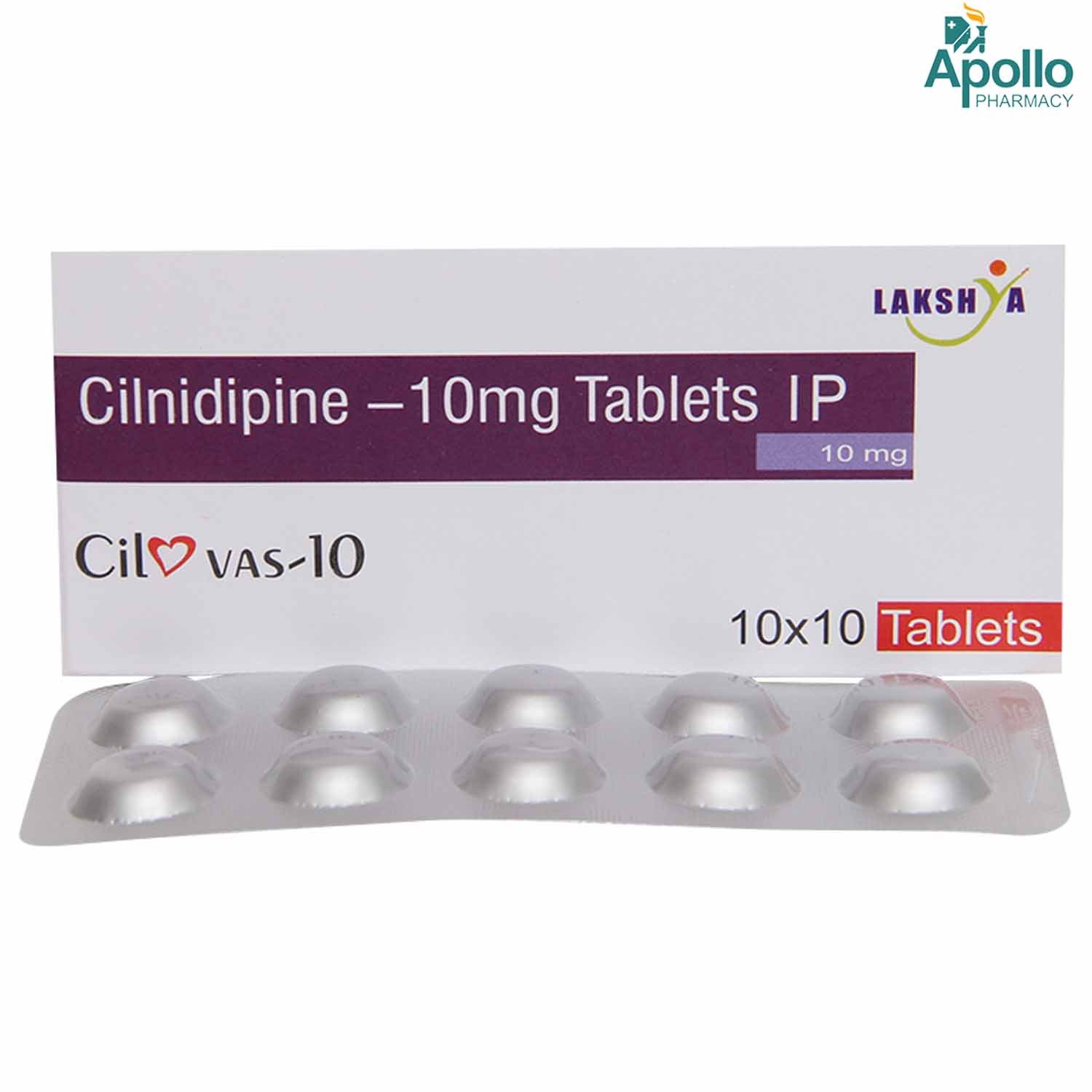 Cilovas 10 Tablet 10's, Pack of 10 TABLETS Cilovas 10 Tablet 10's, Pack of 10 TABLETS