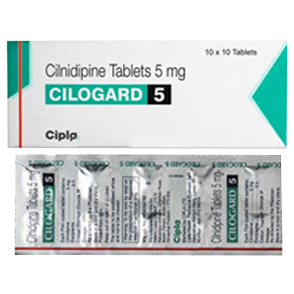 Cilogard 5 mg Tablet 10's, Pack of 10 TABLETS Cilogard 5 mg Tablet 10's, Pack of 10 TABLETS