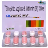 Cilvoryl MV1 Tablet 10's, Pack of 10 TabletS