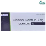 CILNILONG 10MG TABLET 10'S, Pack of 10 TabletS