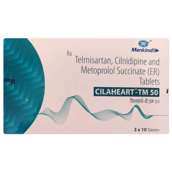 Cilaheart-TM 50 Tablet 10's