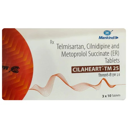 Cilaheart-TM 25 Tablet 10's