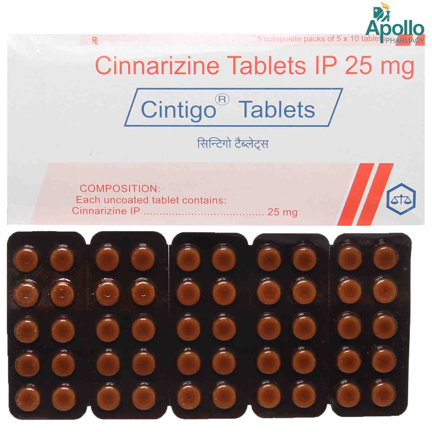 Buy Cintigo Tablet 10's Online