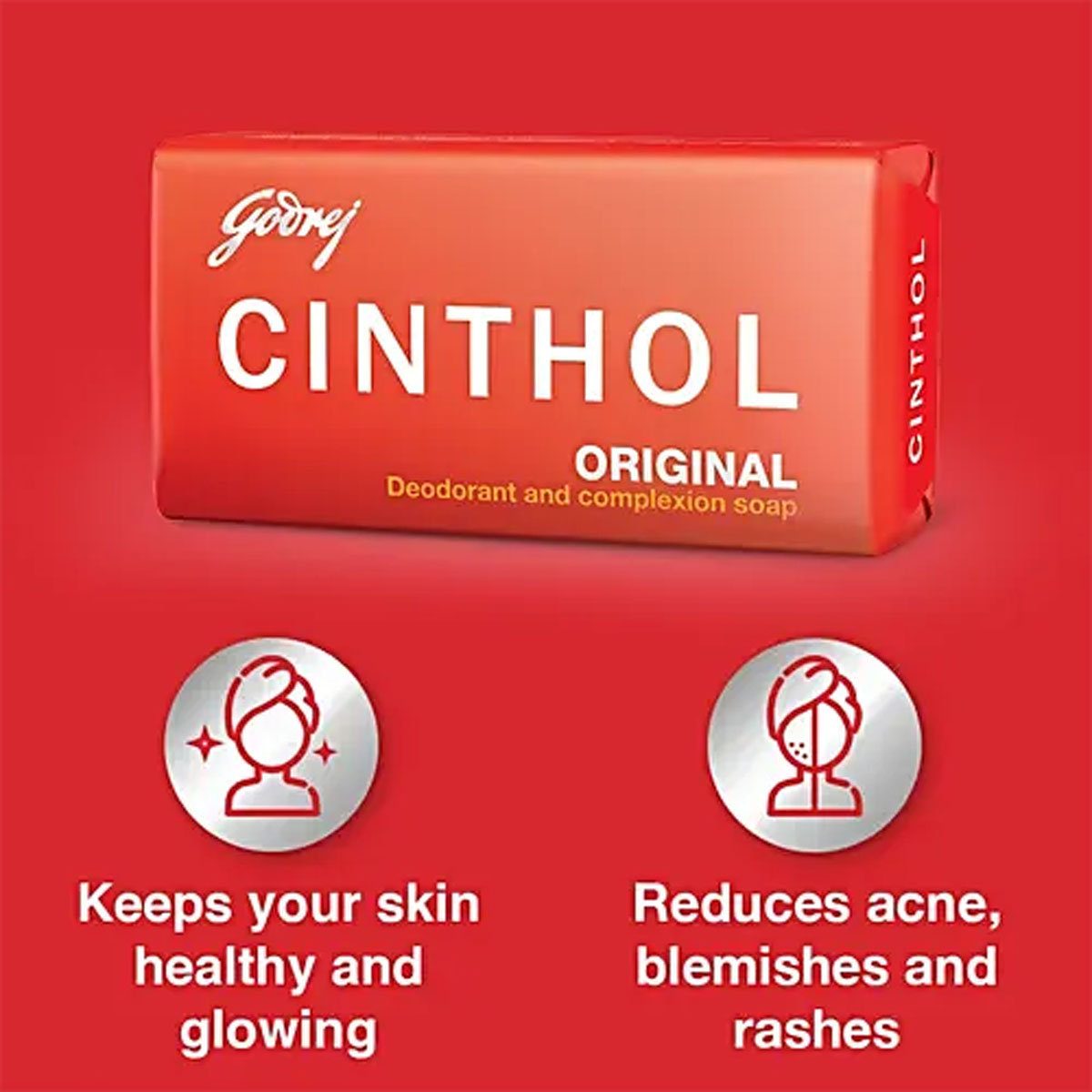 Cinthol Original Soap, 100 gm, Pack of 1 Cinthol Original Soap, 100 gm, Pack of 1