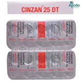 Cinzan 25 DT Tablet 10's, Pack of 10 TABLETS