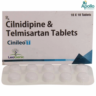 Cinileo T 10/40mg Tablet 10's, Pack of 10 TABLETS