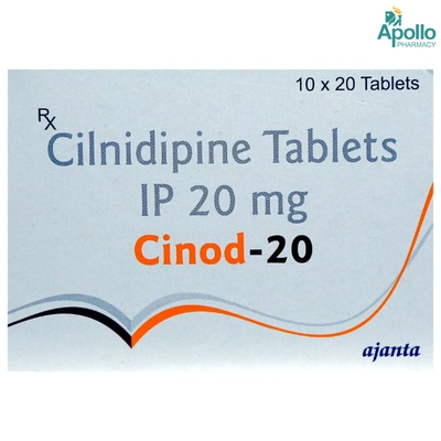 Cinod-20 Tablet 20's, Pack of 20 TABLETS