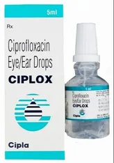Ciplox Eye/Ear Drop 5 ml, Pack of 1 DROPS