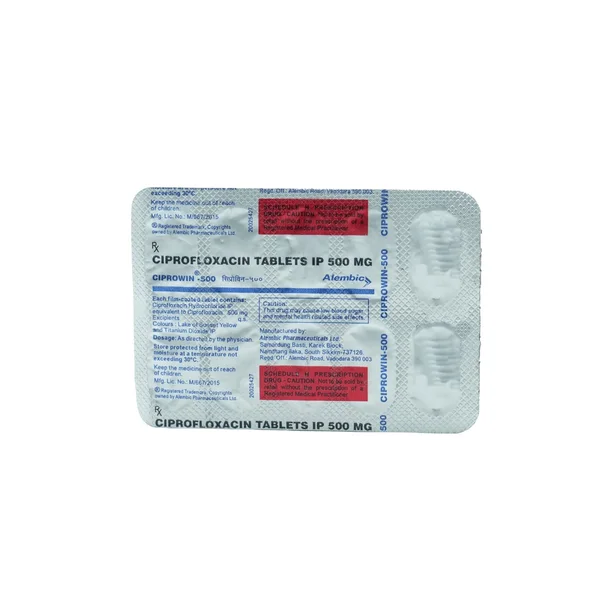 Ciprowin 500 mg Tablet 10's