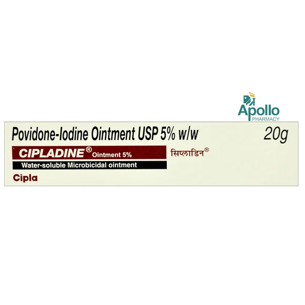 Cipladine 5% Ointment 20 gm