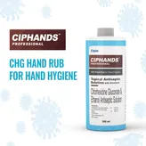 Ciphands Professional Chg Hand Rub Solution 500 ml, Pack of 1