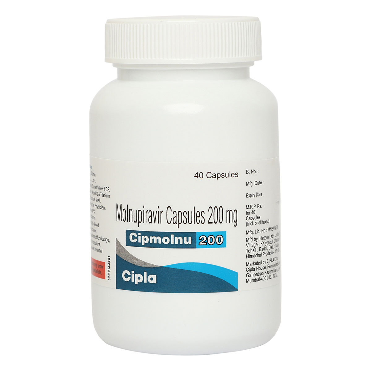 Cipmolnu 200 Capsule 40's, Pack of 1 CAPSULE Cipmolnu 200 Capsule 40's, Pack of 1 CAPSULE