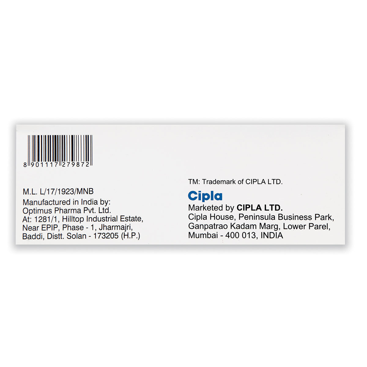 Cipvildin-M 50 mg/1000 mg Tablet 15's, Pack of 15 TabletS Cipvildin-M 50 mg/1000 mg Tablet 15's, Pack of 15 TabletS