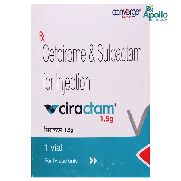 Ciractam 1.5 gm Injection 1's, Pack of 1 Injection