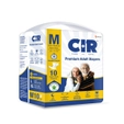 CIR Premium Adult Tape Diapers Medium, 10 Count