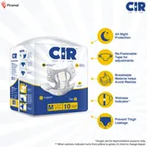 CIR Premium Adult Tape Diapers Medium, 10 Count, Pack of 1