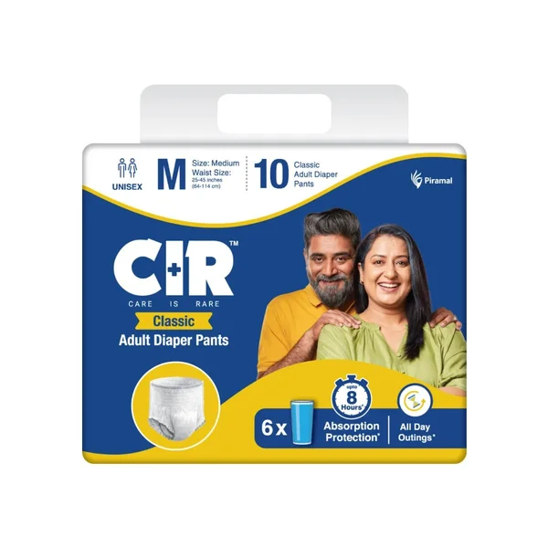 CIR Classic Adult Diaper Pants Medium, 10 Count