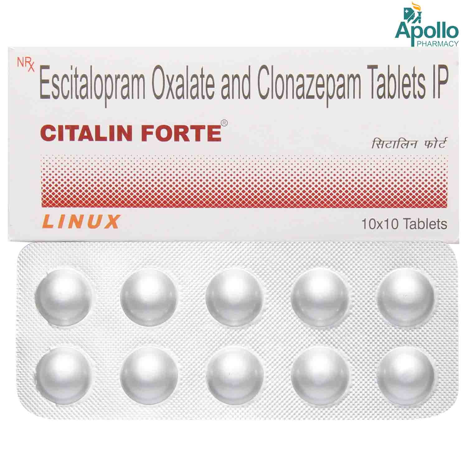 Buy Citalin Forte Tablet 10's Online